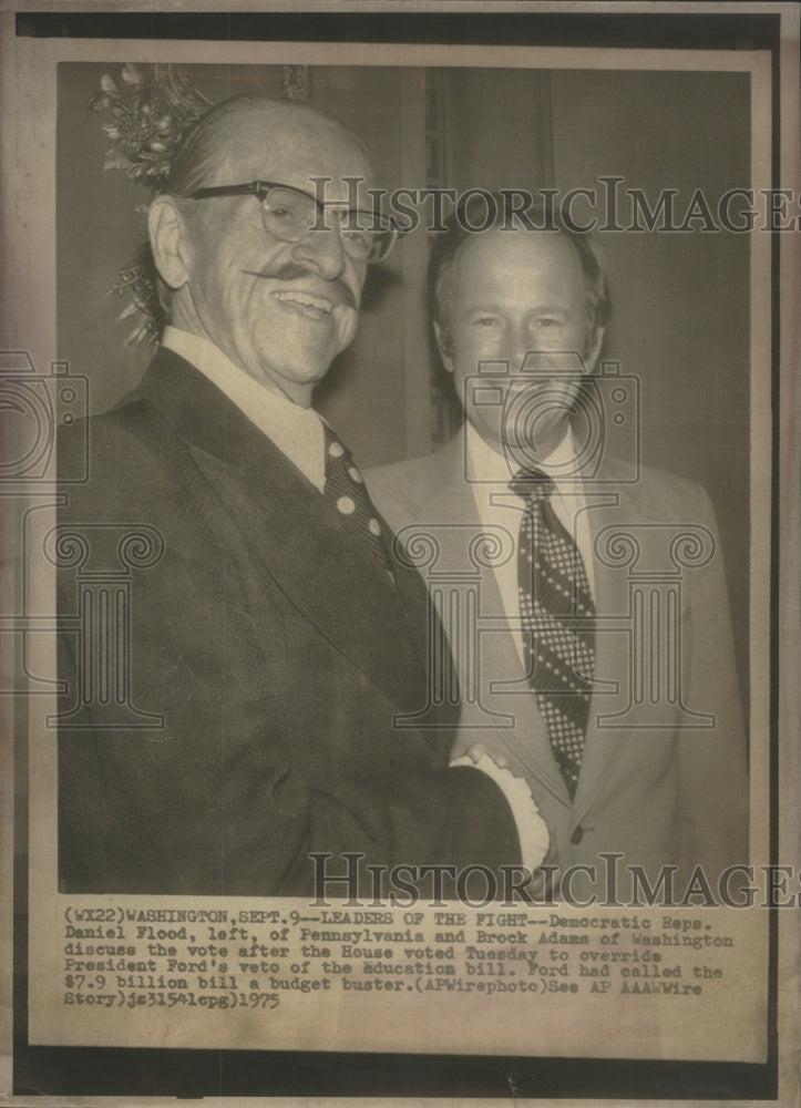 1975 Democratic Rep. Daniel Flood - Historic Images