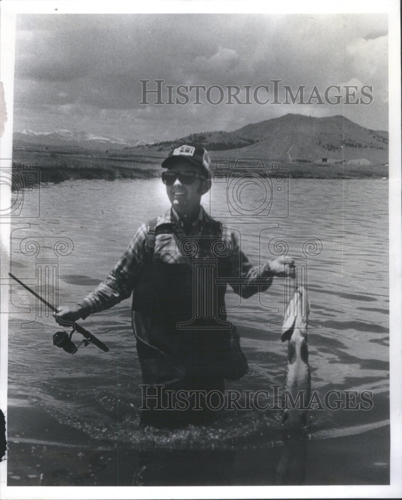 1979 Dick Gasaway Fish Sport Outdoor Lake - Historic Images