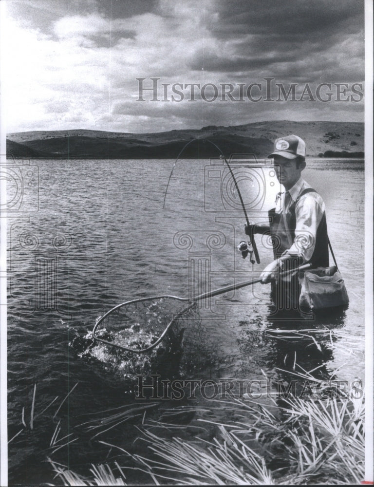 1978 Dick Gasaway (Fishing) - Historic Images