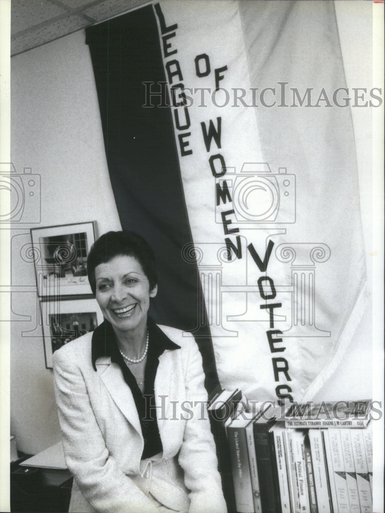 1980 Ruth Hinerfeld League Women Voters - Historic Images