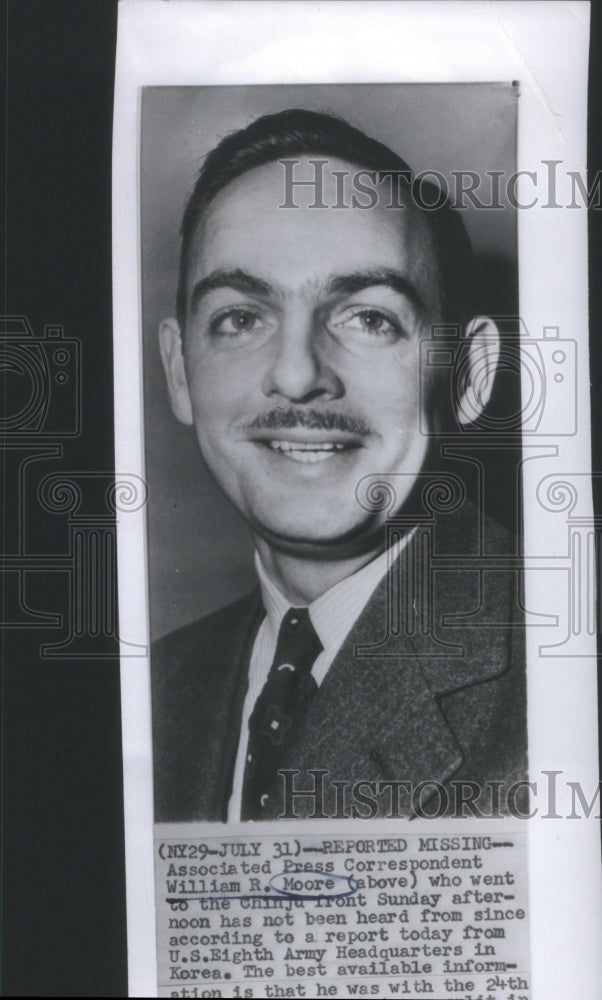 1950 Associated Press Correspondent William - Historic Images