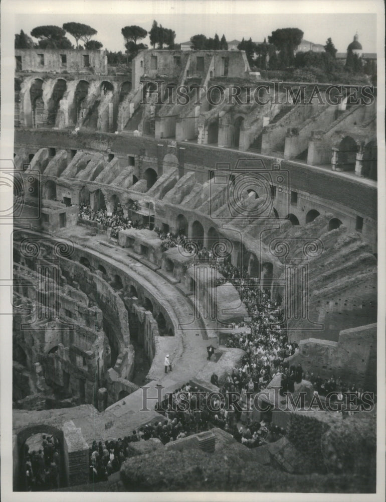 1961 Terziari religious procession Rome-Historic Images