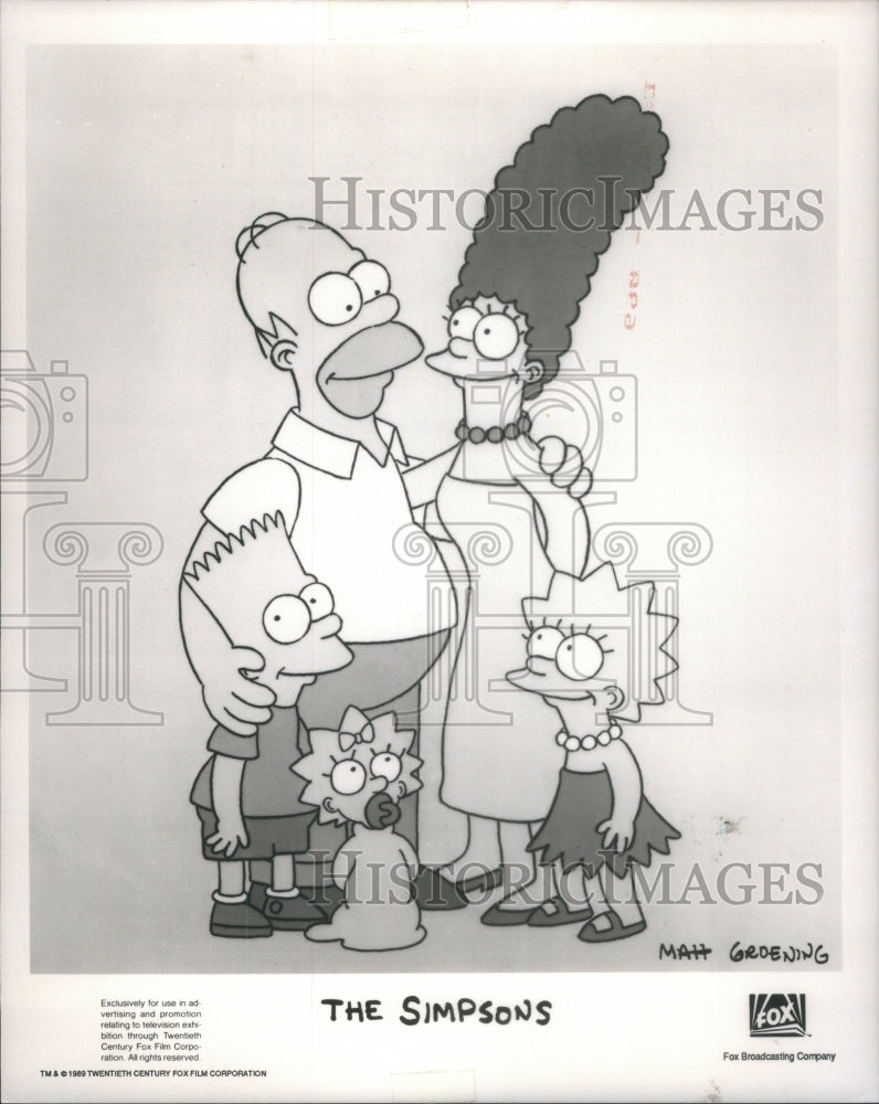 1993 Fox Simpsons - Historic Images