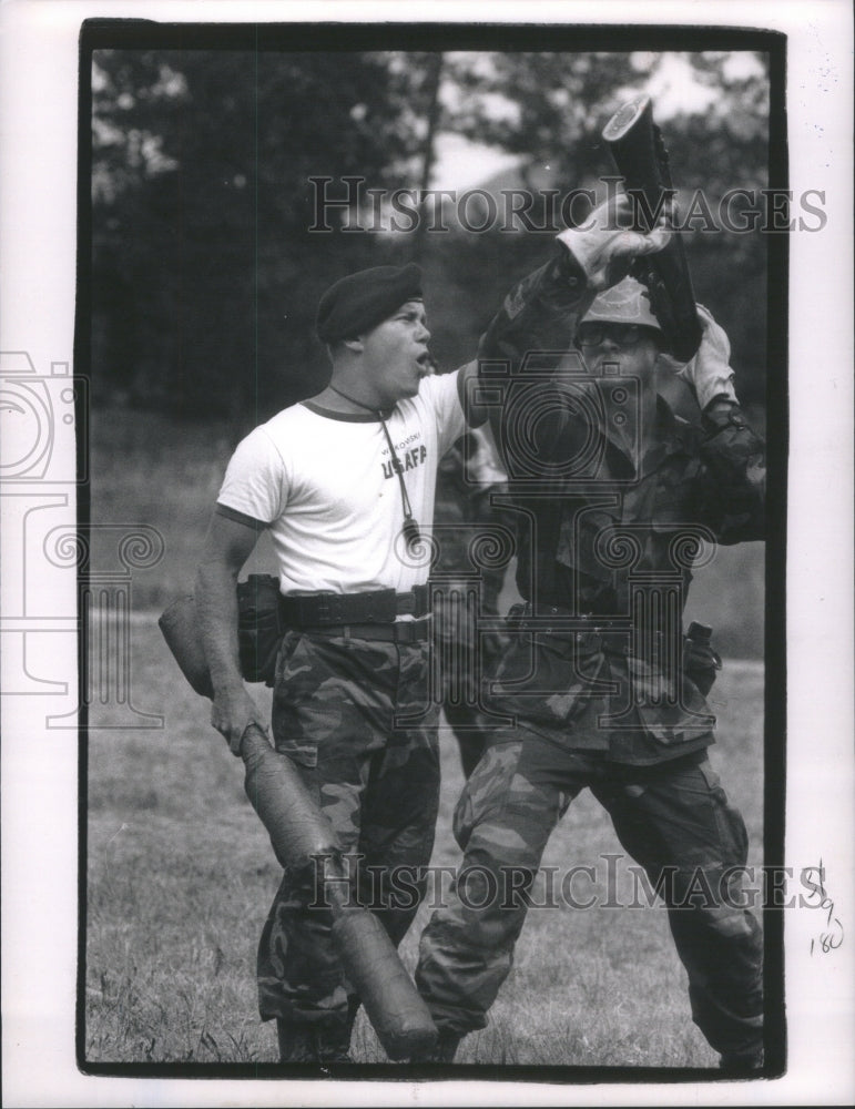 1988 Richard Shock Cadet Instructor Air For - Historic Images