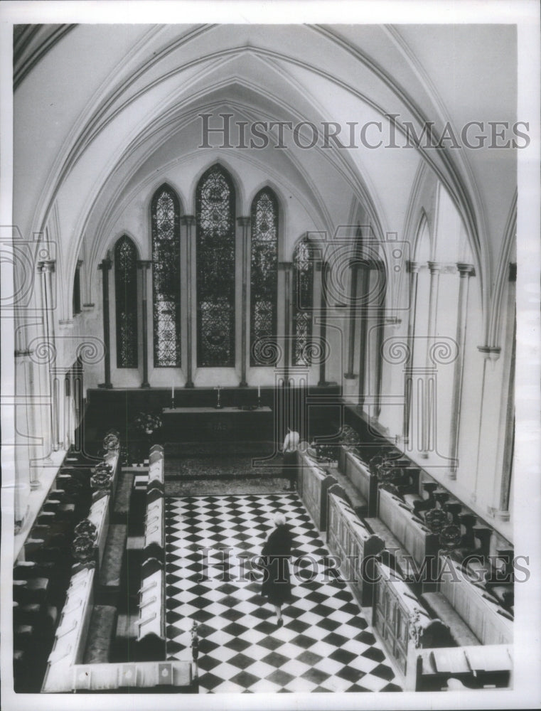 1955, Lambeth Palace London Traditional Home- RSA15093 - Historic Images