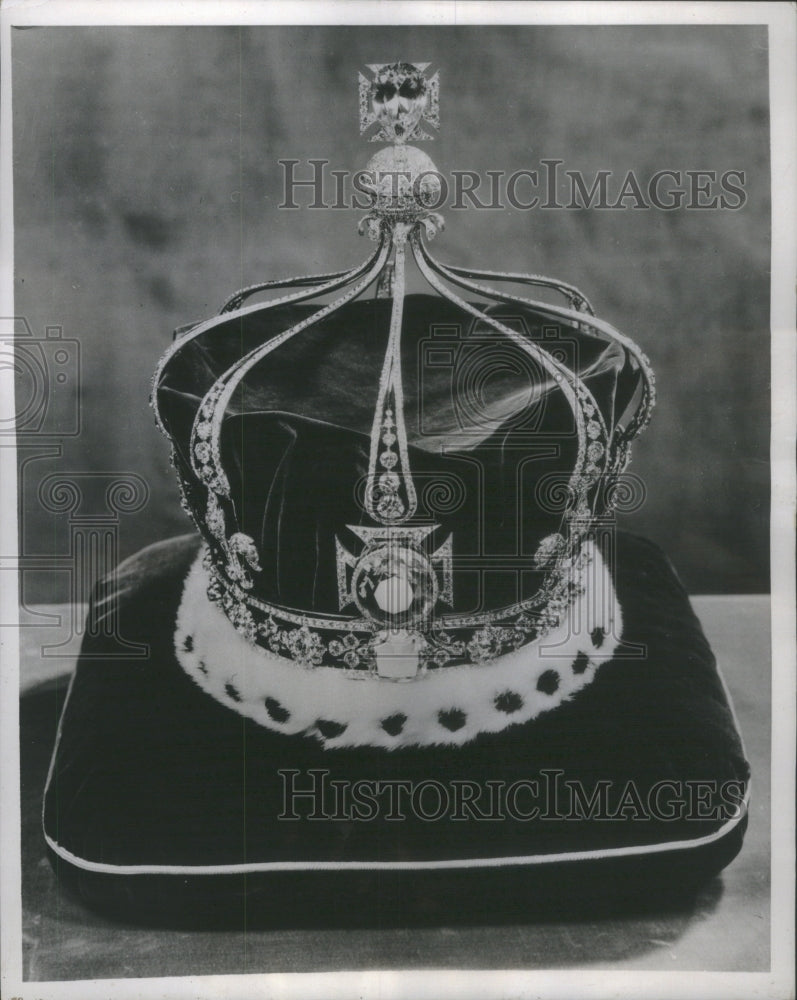 1937 England Queen Mary Crown England Royal - Historic Images