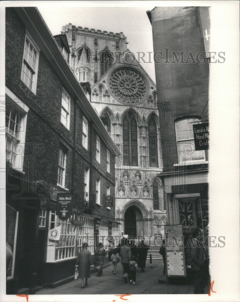 1988 York Minster Gothic Masterpiece Britai - Historic Images