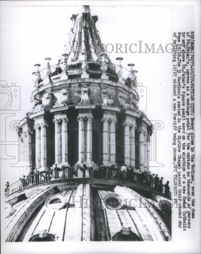 1958, St. Peter&#39;s Church, Vatican City- RSA15355 - Historic Images