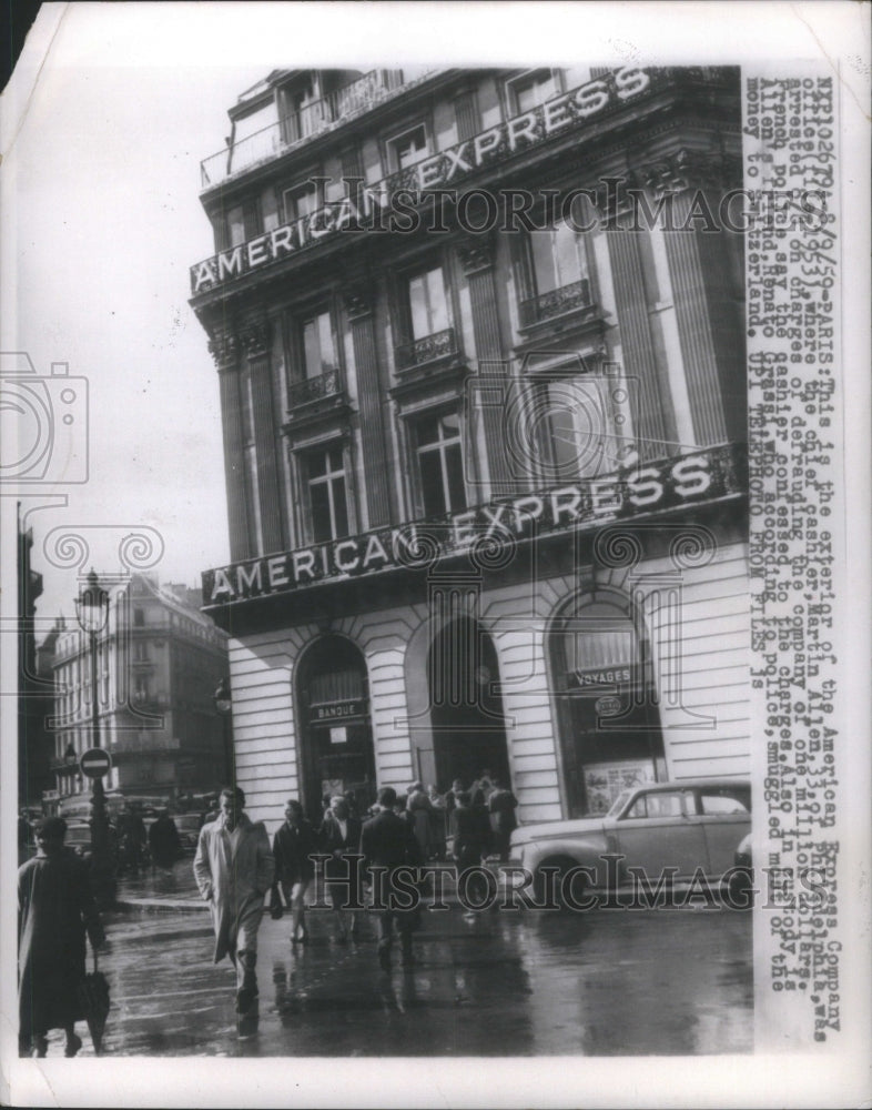 1959 Press Photo American Express Company Martin Allen- RSA15593 - Historic Images