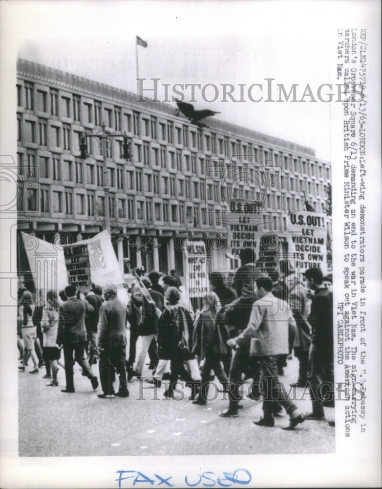 1965 United States Embassy London Grosvener - Historic Images