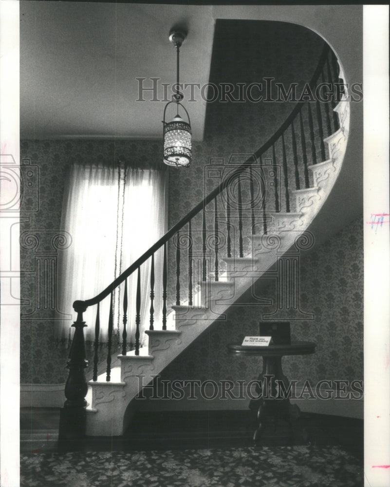 1979 Beautiful Staircase Marshall Governor - Historic Images