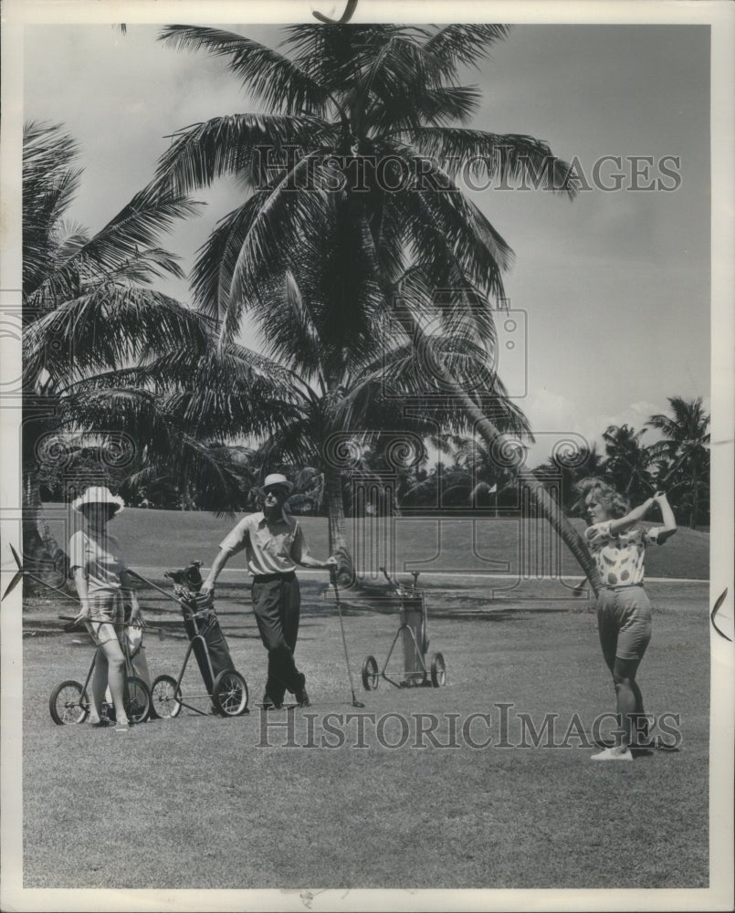 1964 Golf Palms Florida sport devotes Miami-Historic Images