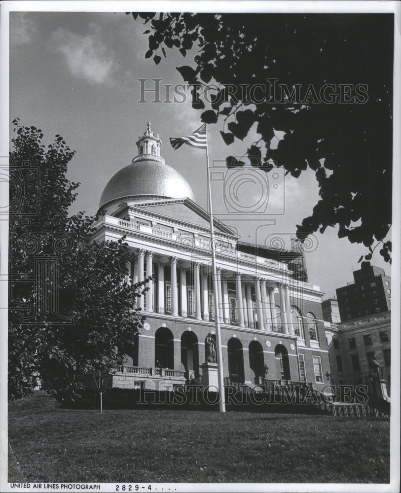 Massachusetts State House Beacon Hill Bosto - Historic Images