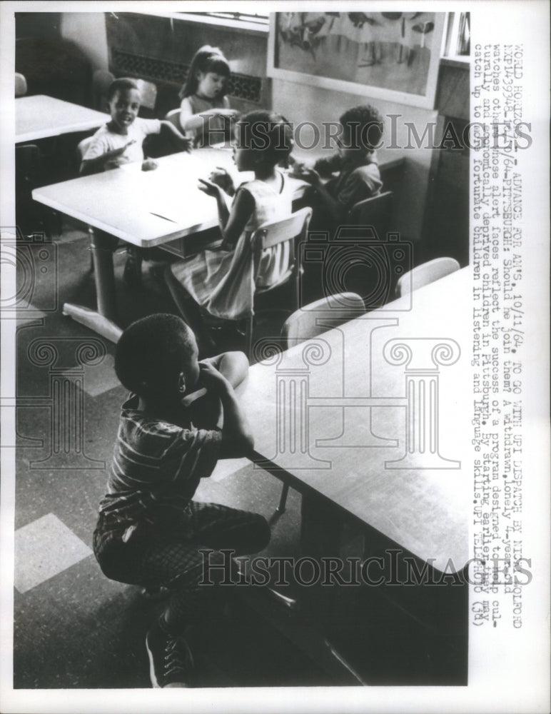 1964 Pennsylvania Pittsburgh School Student-Historic Images