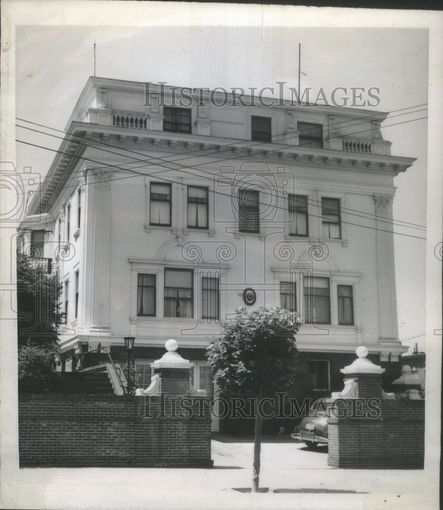 1948 Russian Consulate Building San Francis - Historic Images