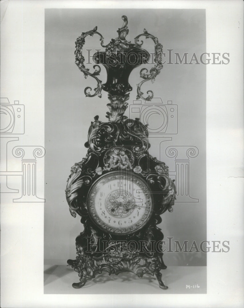 1955 Press Photo Clocks- RSA16405 - Historic Images