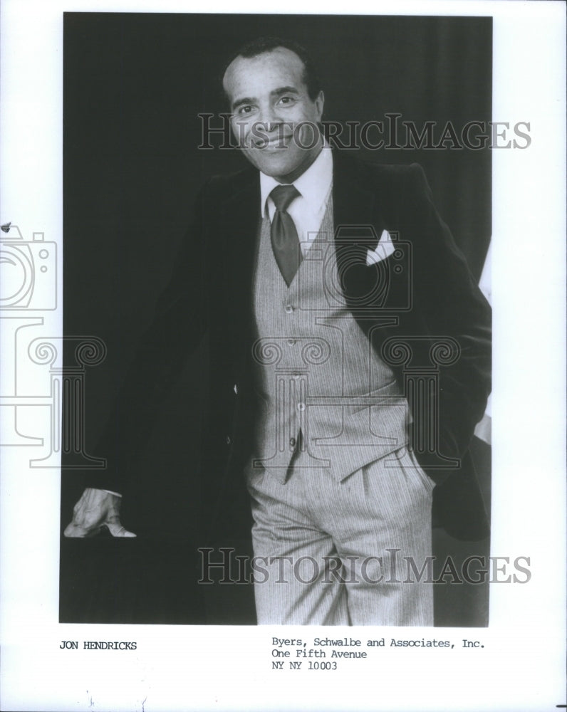 1993 Jon Hendricks American Jazz Lyricist - Historic Images