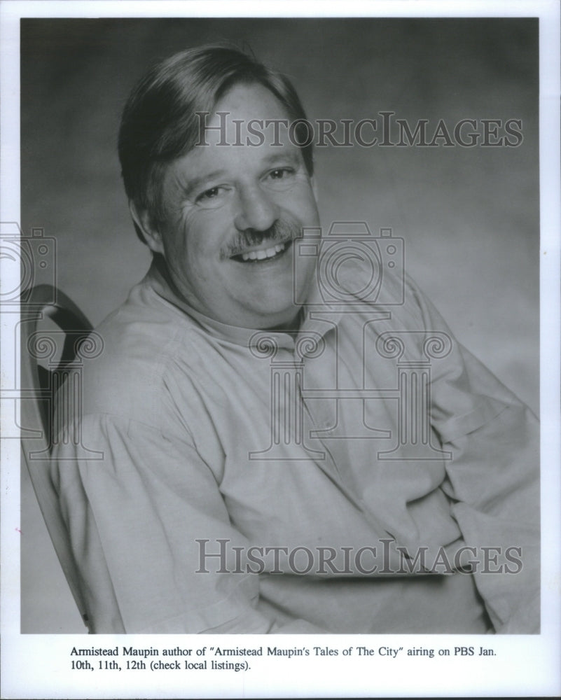 1994 Armistead Maupin Author of &quot;Tales of T - Historic Images