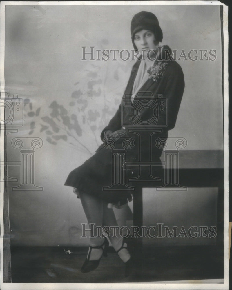 1926 Press Photo Miss Jessica Clark Vancouver Gordon- RSA17015 - Historic Images