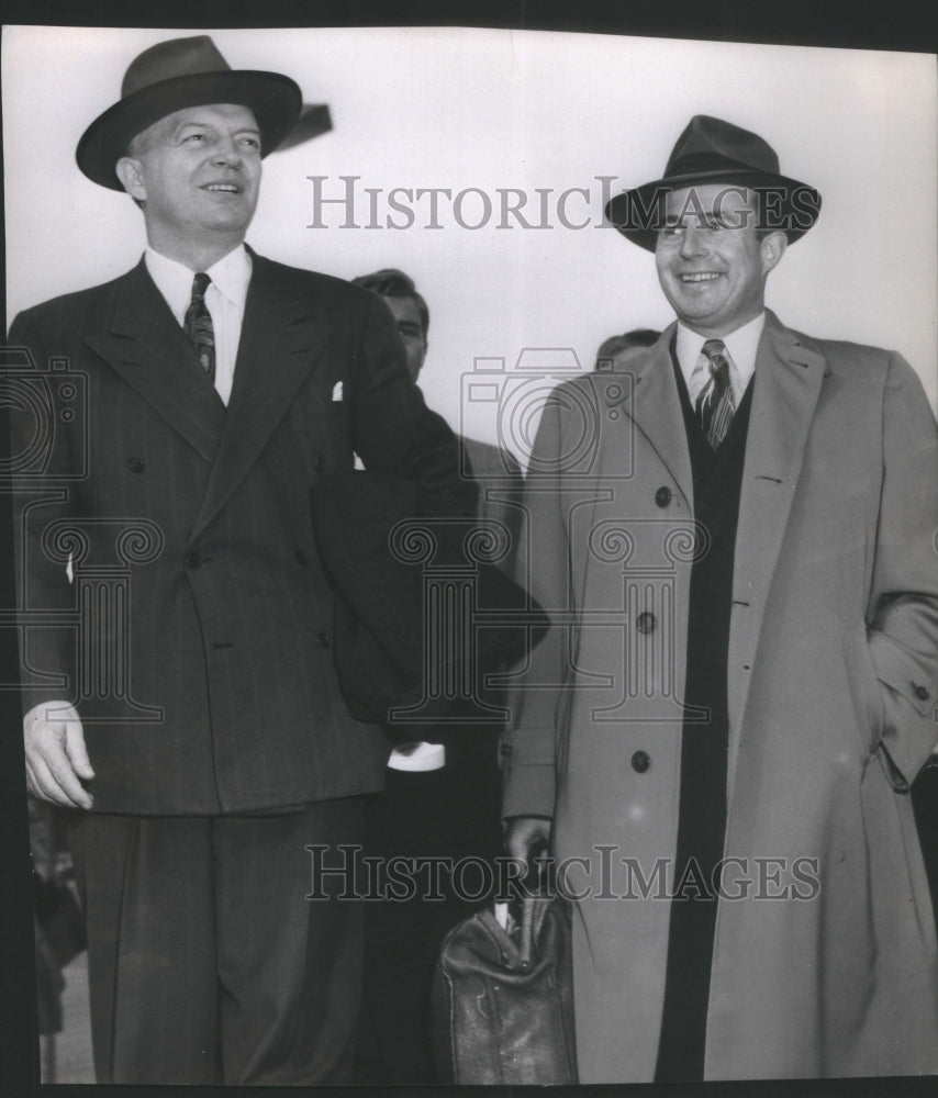 1952 Harold Stassen Charles Baer National - Historic Images