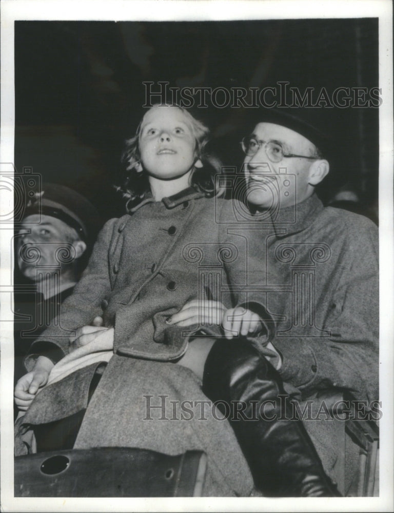 1937 Sarah James Roosevelt Horse show Daddy - Historic Images