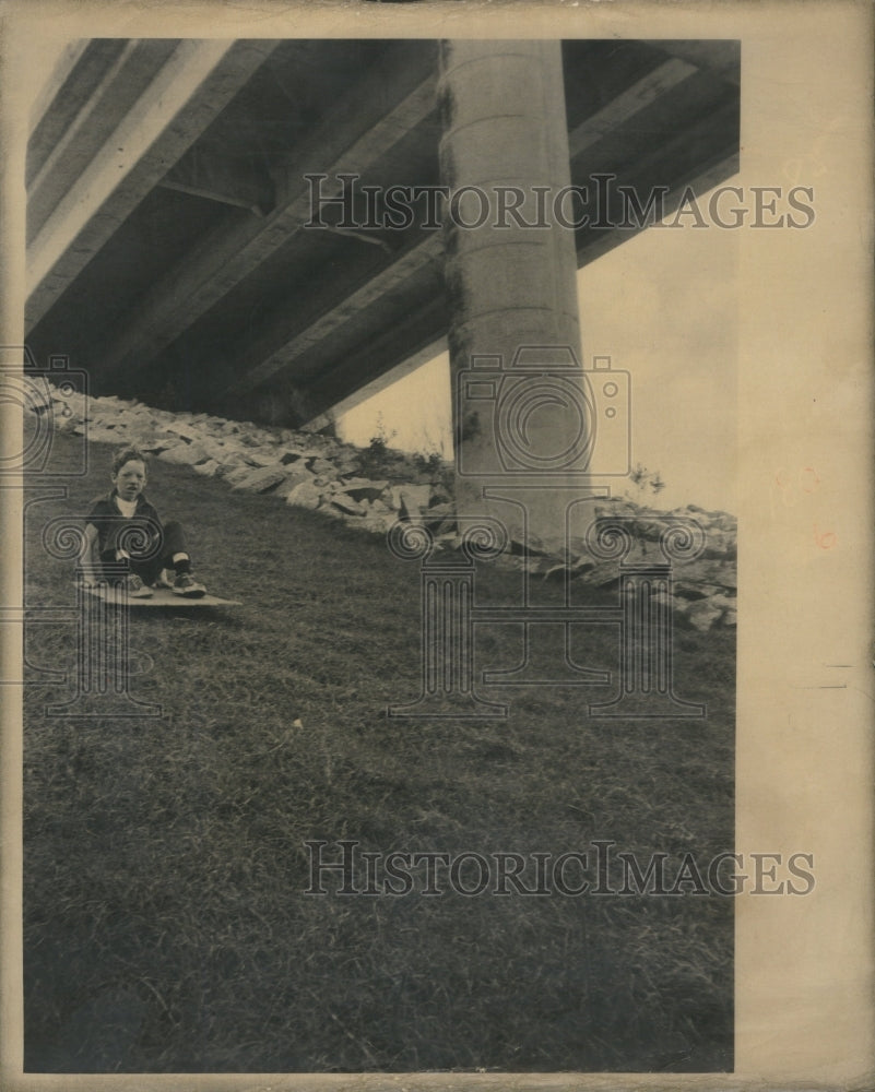 1976 Press Photo Cross Florida Barge Canal Bridge Flori- RSA17401 - Historic Images