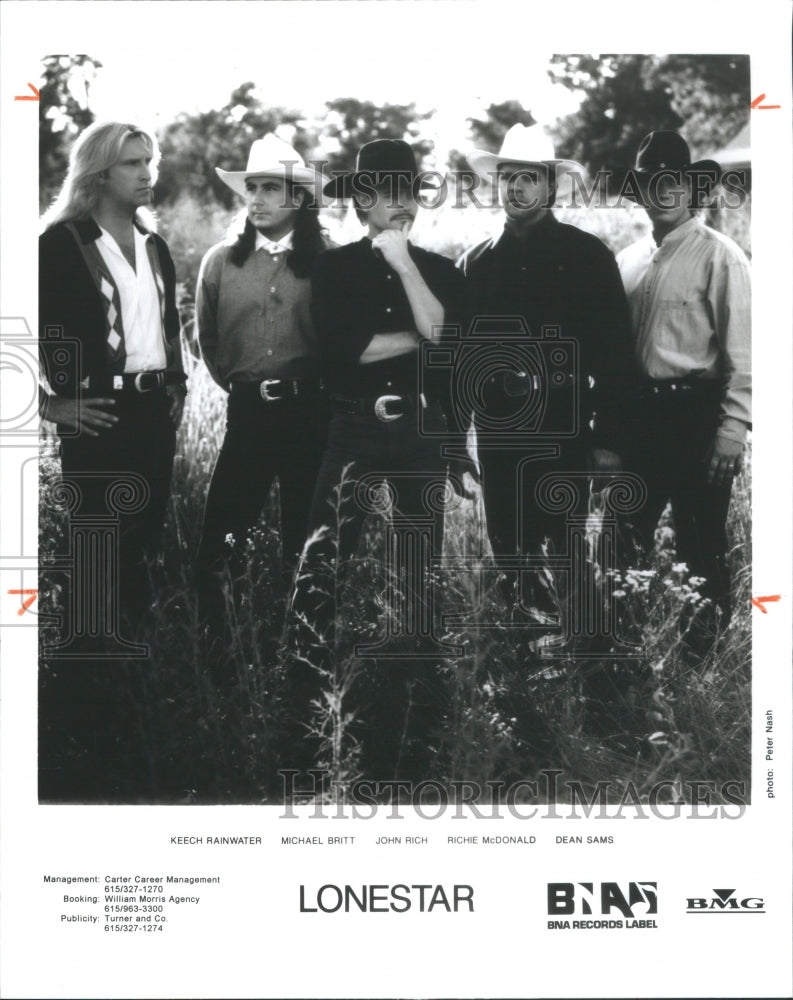 1997 American Country Music Group Lonestar - Historic Images