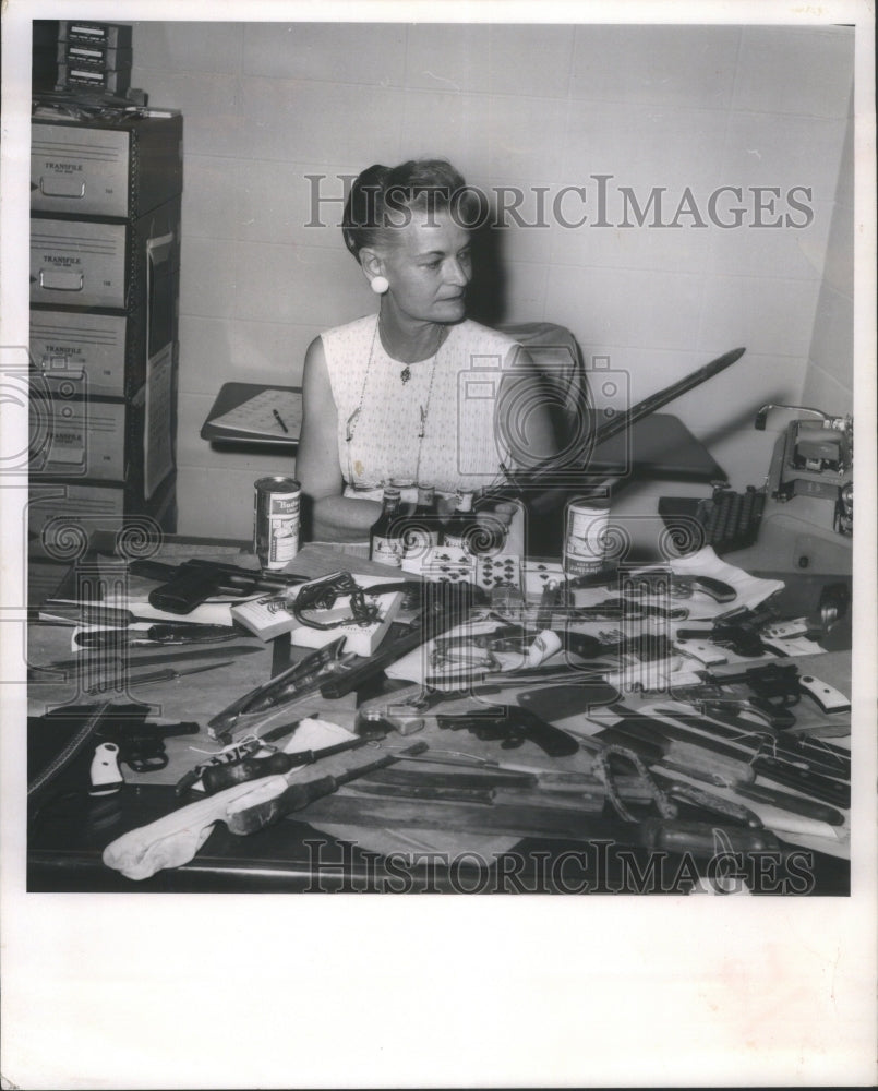 1962 Weapons Collection Clearwater Municipa - Historic Images