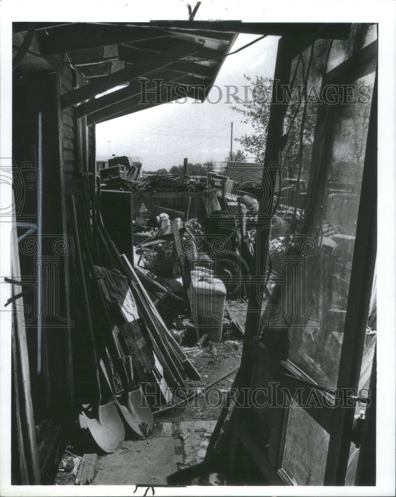 1979 Robinson collection Kitchen Door Junk - Historic Images