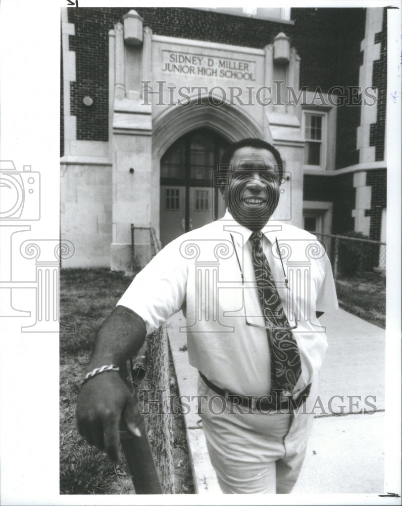 1991 Press Photo Cloyzelle Jones University of Michigan- RSA18195 - Historic Images