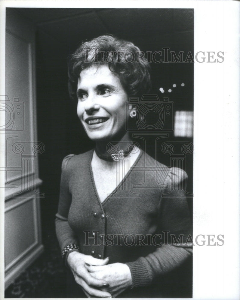 1983 Mrs. Bernard (Darlene) Fauber Wife CEO - Historic Images