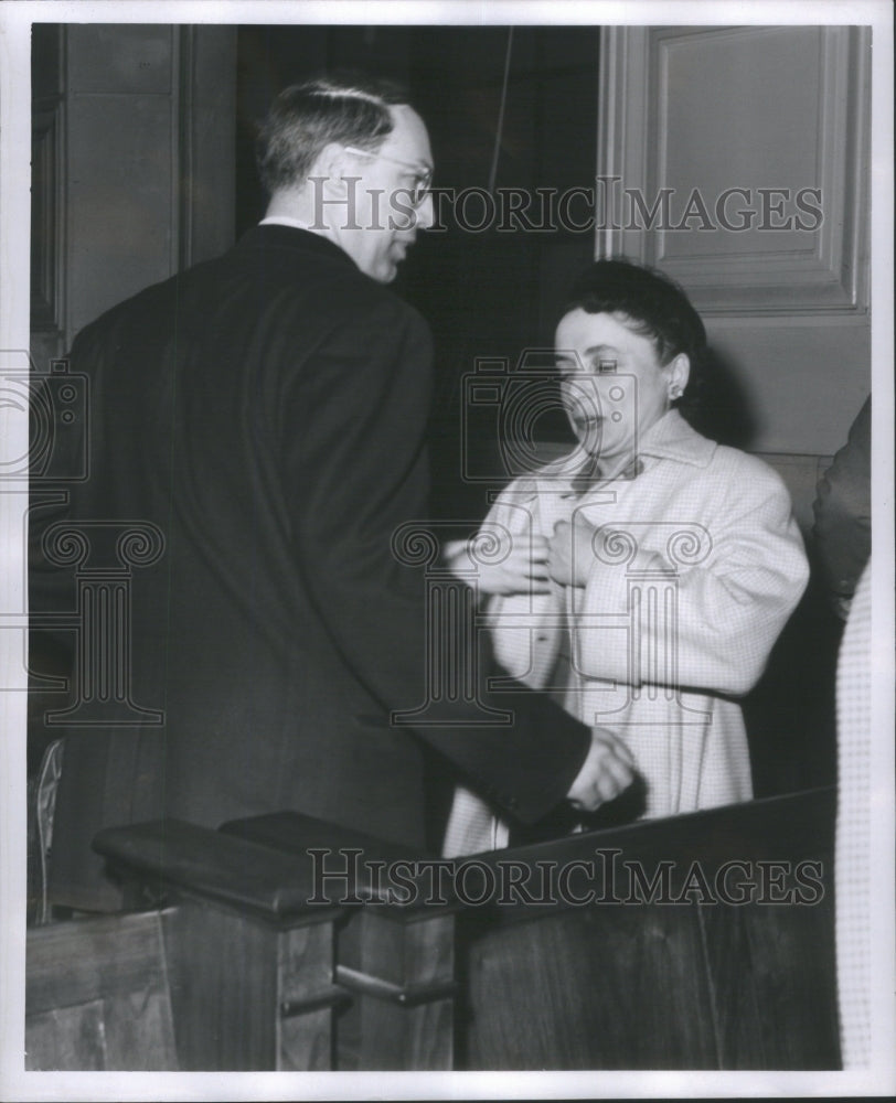 1952 Press Photo Hugo Beiswenger Communist- RSA18255- Historic Images