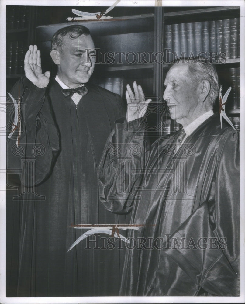 1960 John Feikens Fed Judge Charles Simon-Historic Images