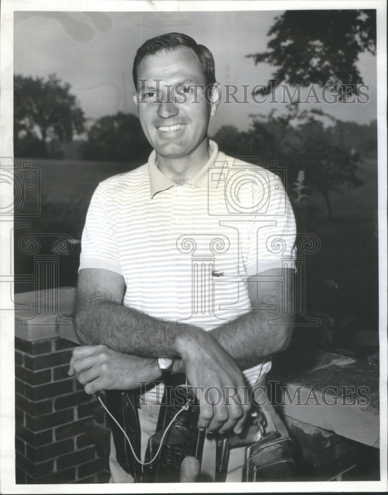 1963 Press Photo Golfer John Gavins Of The Skokie Count- RSA18449 - Historic Images