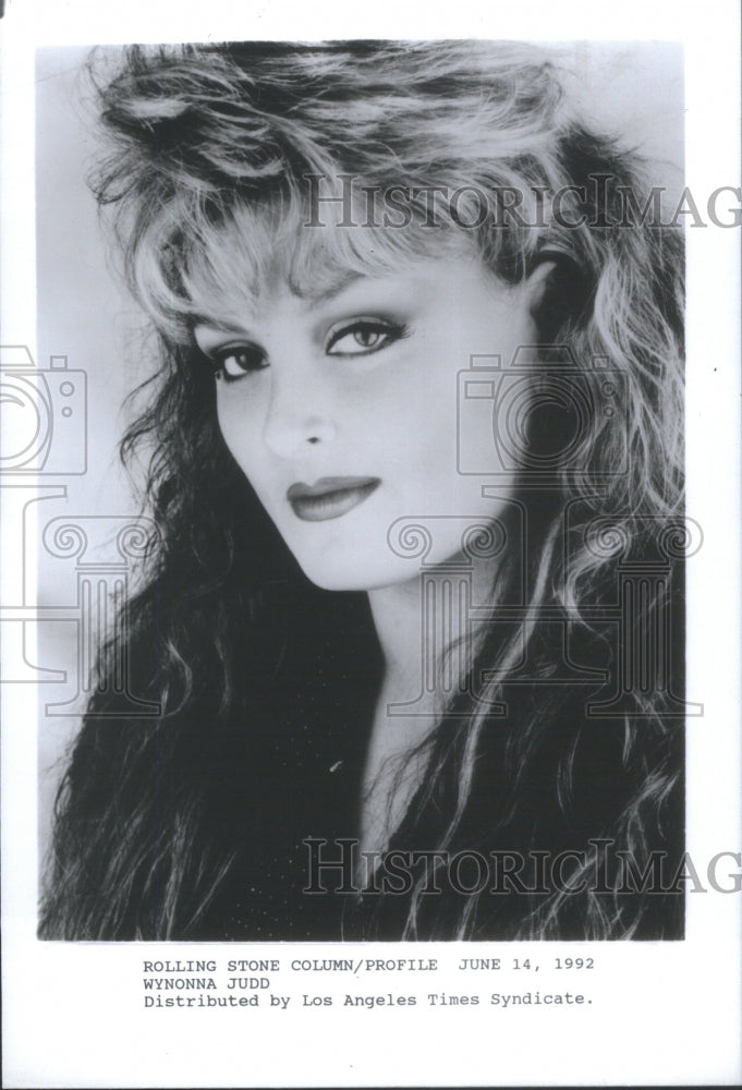 1993 Press Photo Wynonna Ellen Judd Country Singer- RSA18489 - Historic Images