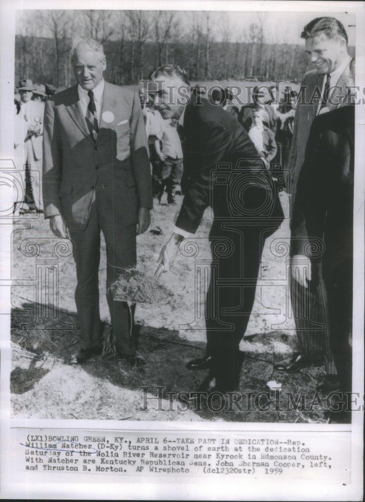 1959, Rep. William Natcher Nolin River Reser- RSA19207 - Historic Images