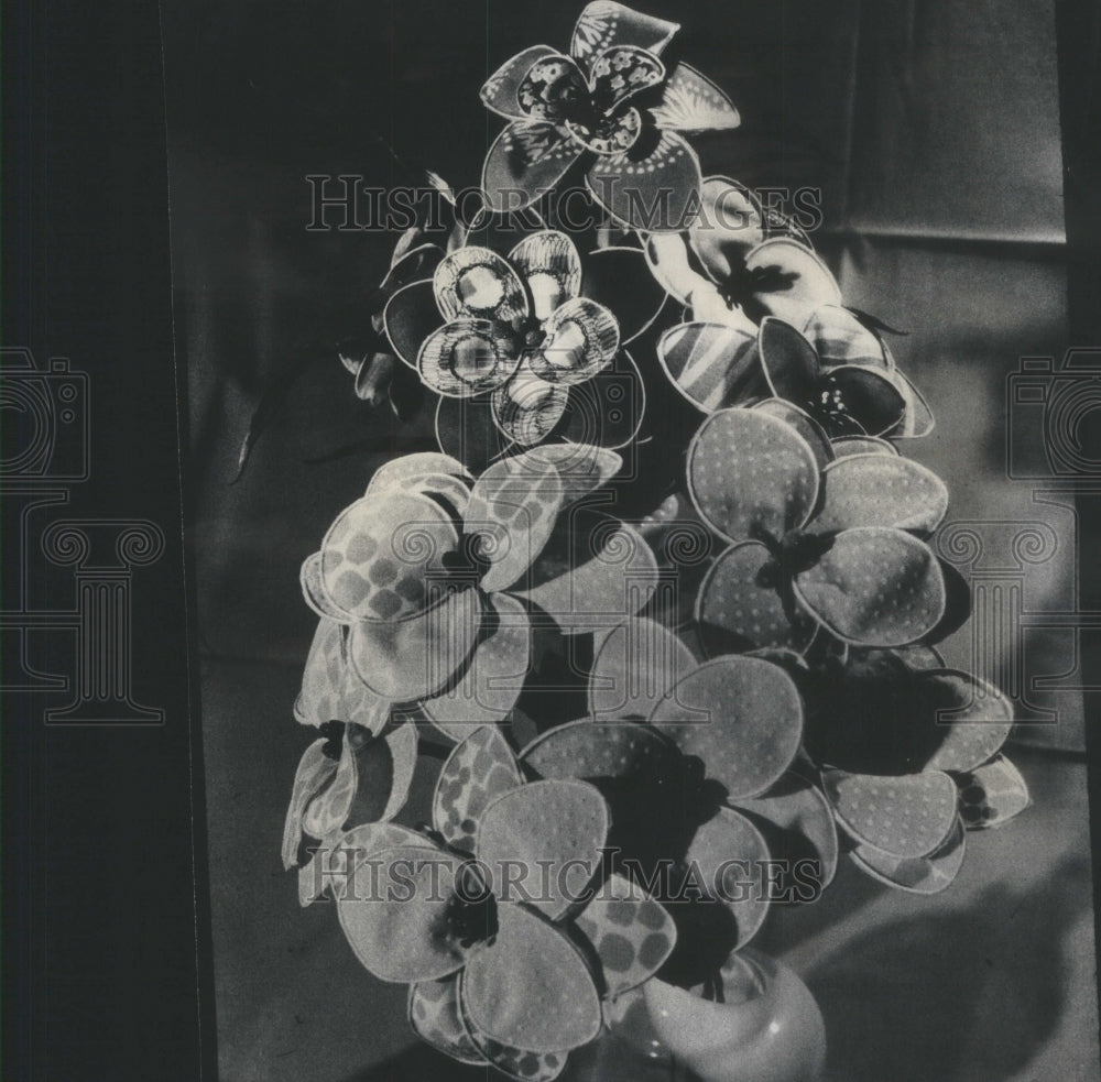 Press Photo decorative floral ornament - Historic Images