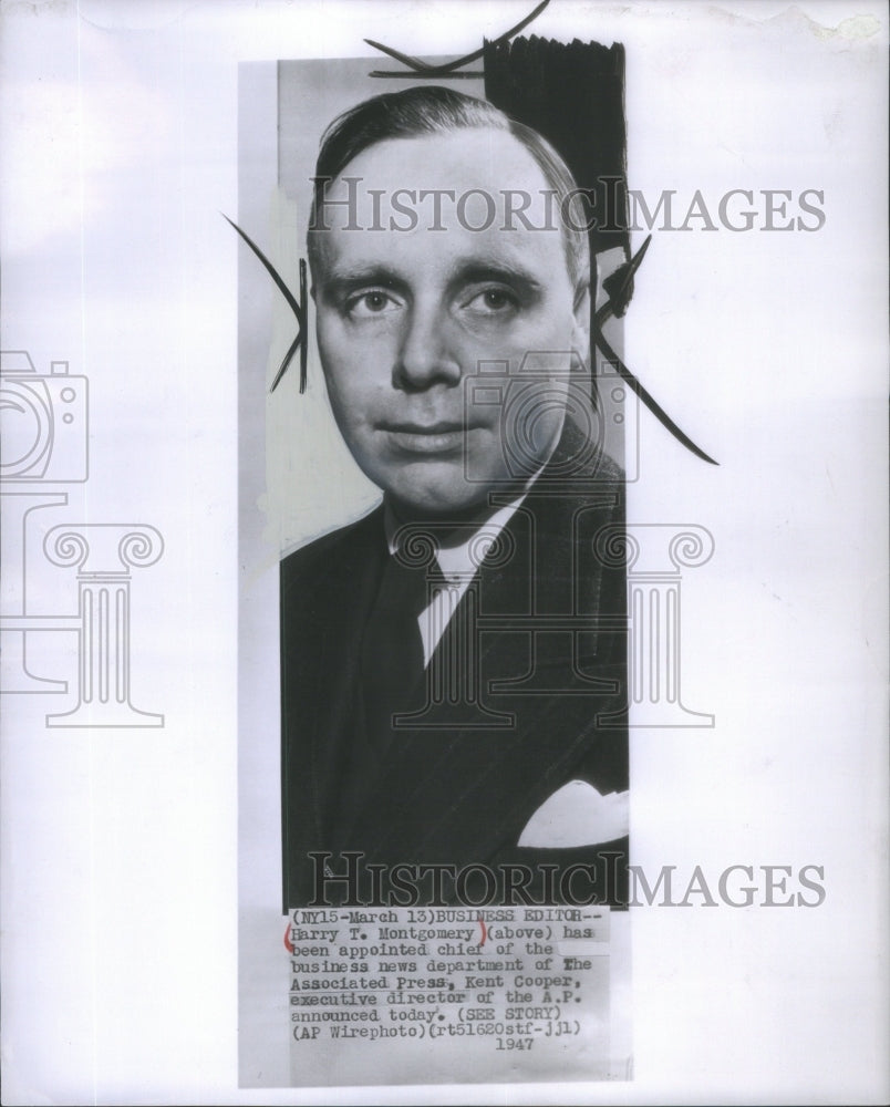 1947 Photo Chief Of Business News Dept Of Associated Pr- RSA19383 - Historic Images