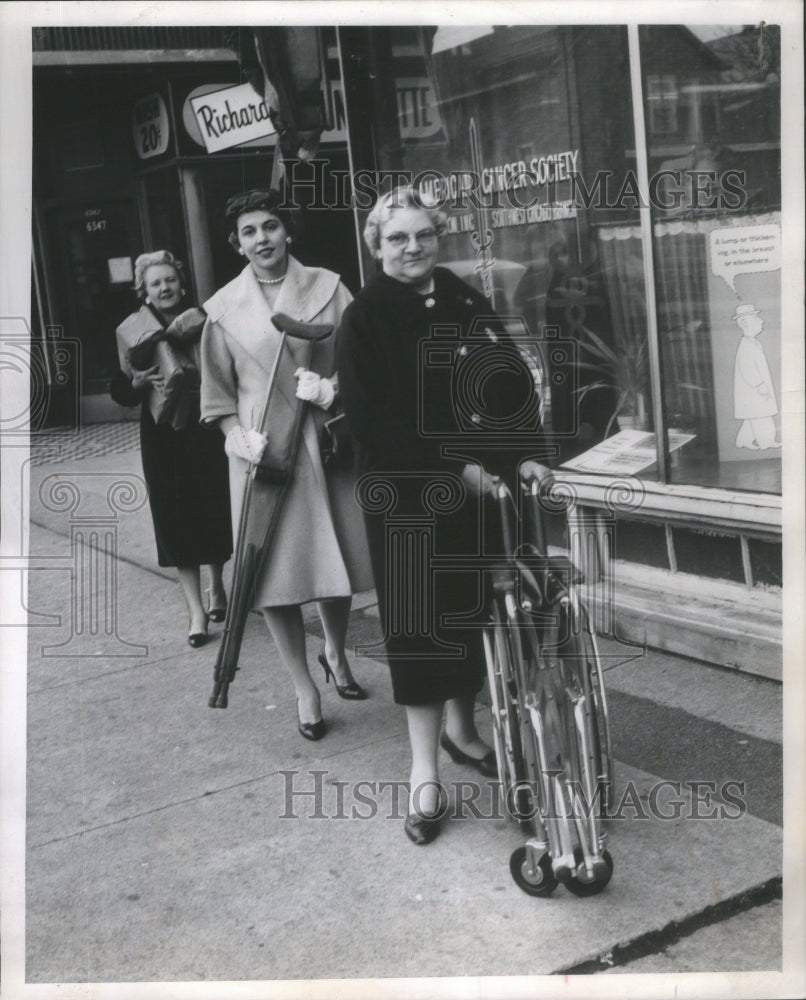 1961 Press Photo Clarence LaBarge Charles Barbour Arthu - Historic Images