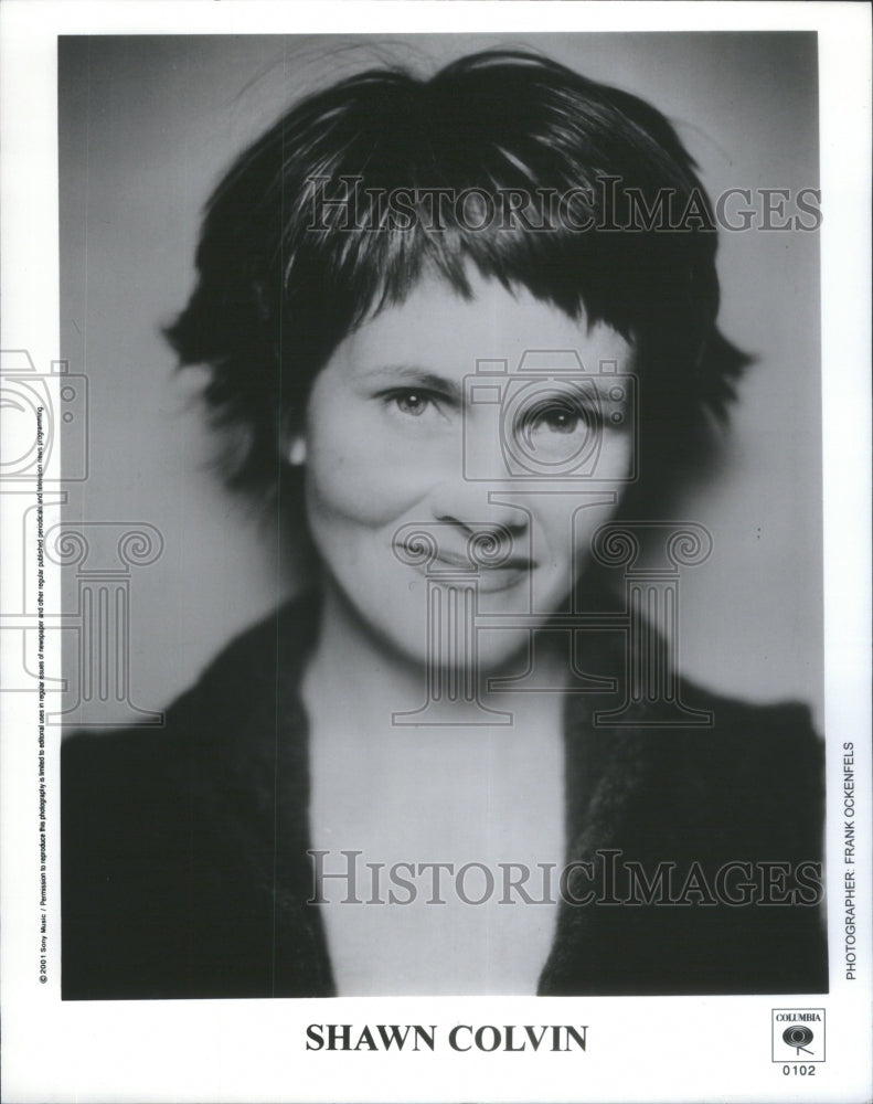 Undated Press Photo Shawn Colvin American singer-songwrite- RSA19503 - Historic Images