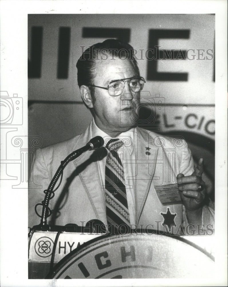 1981 William C Marshall,Labor leader - Historic Images