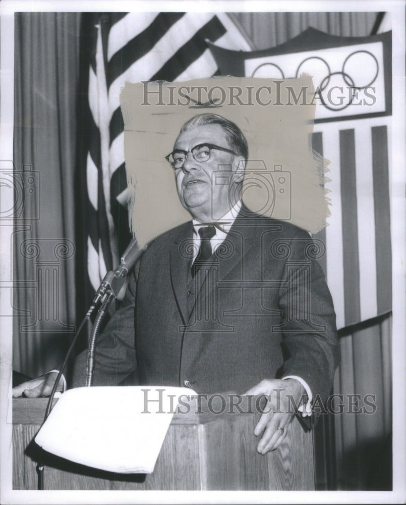 1963 Paul Martin, MI Sect of State for Exte - Historic Images