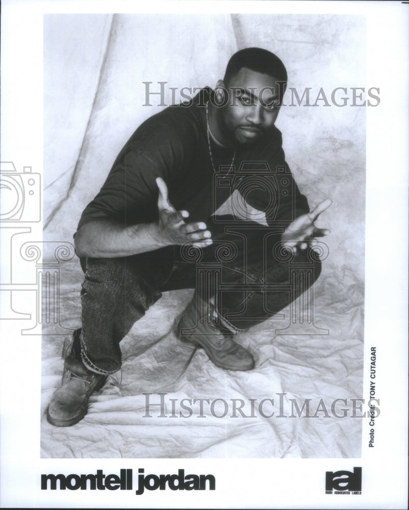 1995 Singer Montell Jordan - Historic Images