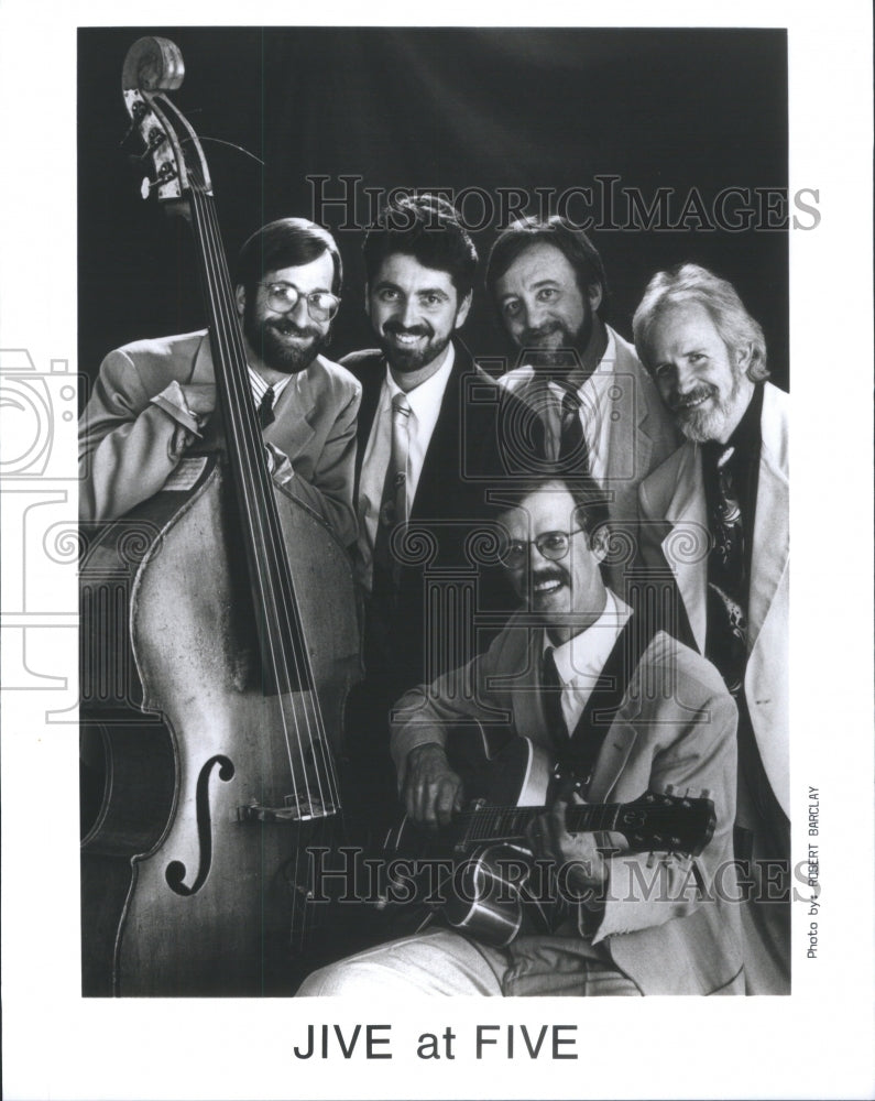 1995 Press Photo Group Jive at Five- RSA20369 - Historic Images