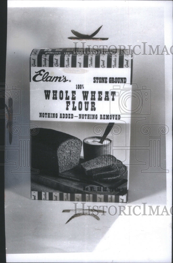 1976 Elams Whole wheat flour Nothing added-Historic Images