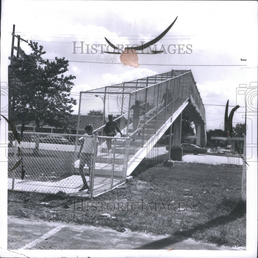 1968 I-75 Highway Bridge Overpass Southgate - Historic Images