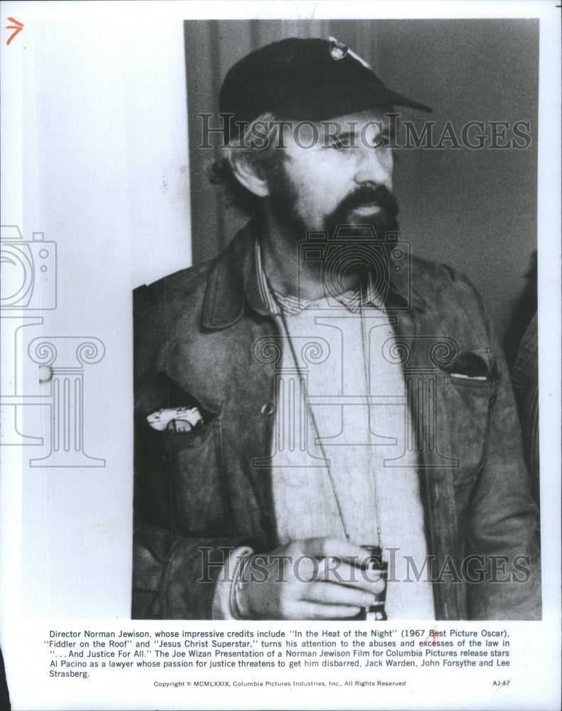 1979 Norman Jewison Canadian Film Director - Historic Images