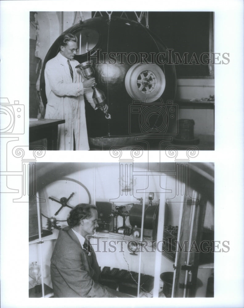 1992 Paul Kipfer repairs Machinery-Historic Images