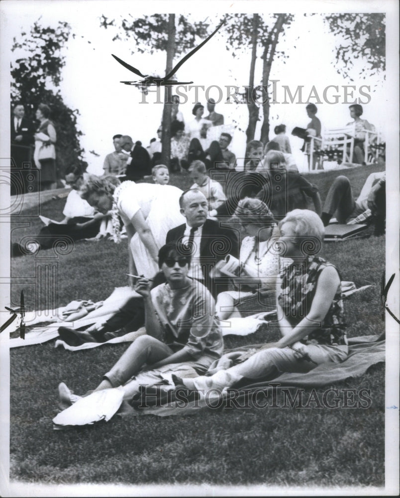 1965 Musical Festival Photographer Shirley - Historic Images