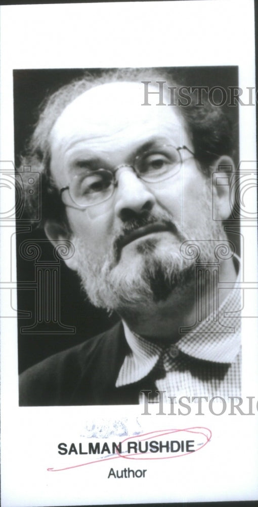 2000 Author Salman Rushdie - Historic Images